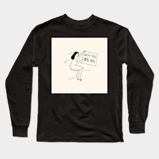 WISH YOU WERE HERE Long Sleeve T-Shirt